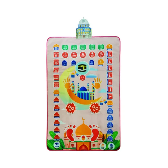 ELP1805 Arabic Early Educational Toys for Kids Muslim Electronic Learning Prayer Mat 