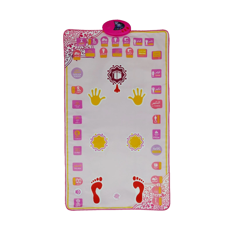 ELP80B Prayer Mat Muslim Tapis Electronique Priere Prayer Box Quran Holder Islamic Gift Sets for Girls Smart Interactive Prayer Talking Learning